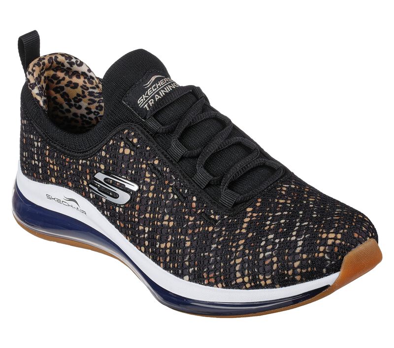 Dámské Sportovní Tenisky Skechers Skech-Air Element 2.0 - Big Energy Černé Leopard | CZ.149673 BKLD